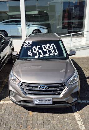 HYUNDAI CRETA 1.6 16V FLEX ACTION AUTOMÁTICO HYUNDAI CRETA 1.6 16V FLEX ACTION AUTOMÁTICO